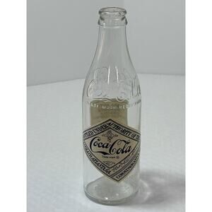 75th Anniversary Coke Bottle Atlanta Coca Cola Bottling Company 1900-1975 10oz